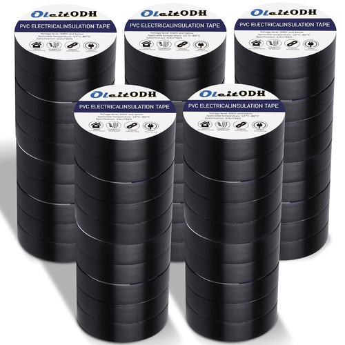 Black electrical tape - electrical, bulk